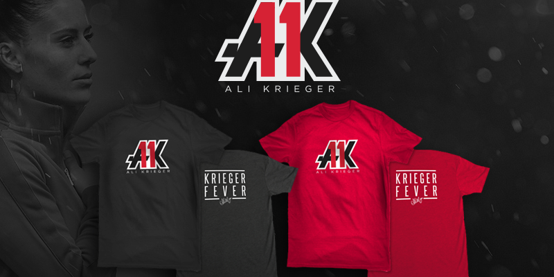 Official Ali Krieger T-Shirts Now Available!